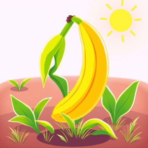 چرا موز خمیده شکل و منحنی است؟
