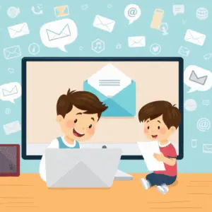چگونه نامه الکترونیک بفرستیم